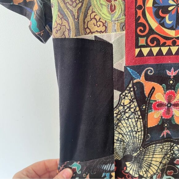 Desigual Multicolor Patchwork Boho Art to Wear Dress - Picture 5 of 10